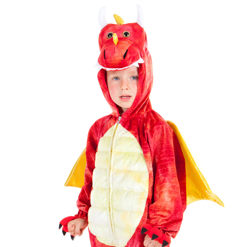 Children's Red Dragon  Costume , Dragon Costume, Children's Costume - Pretend to Bee, Ayshea Elliott - 2