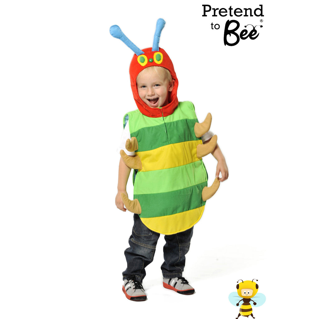 Children's Caterpillar Tabard Costume , Children's Costume - Pretend to Bee, Ayshea Elliott - 3