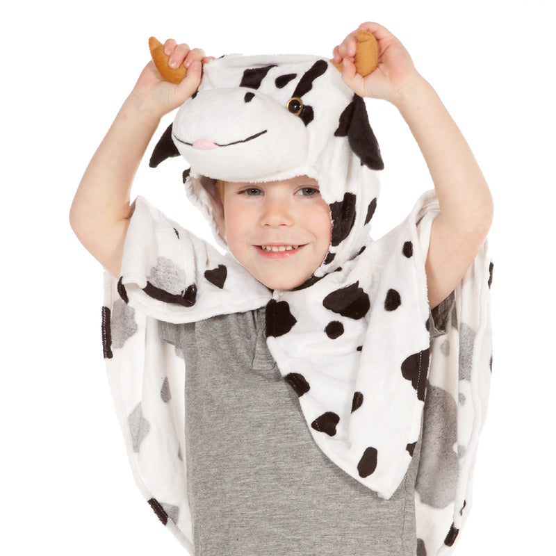 Children's Cow Dress Up Cape , Cow Costume -Children's Costume- Pretend to Bee, Ayshea Elliott 3