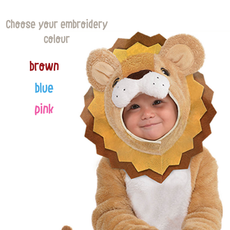Personalised Baby Lion Costume- Little Roar