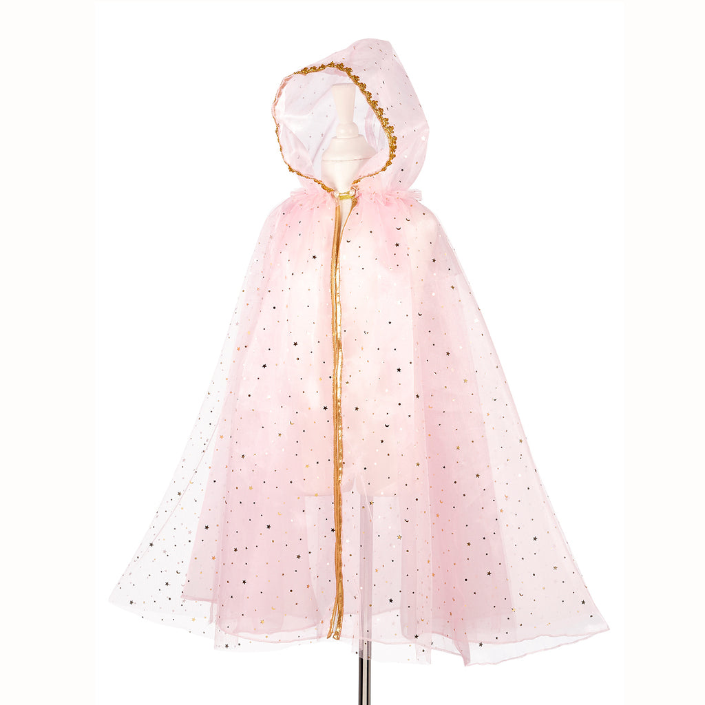 Pink and Gold Sparkle Dressing up Cape