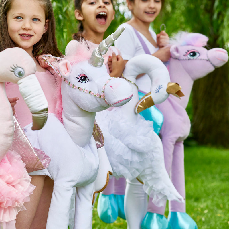 Children's Ride On Unicorn Dressing Up , Ride on Costume - Time to Dress Up