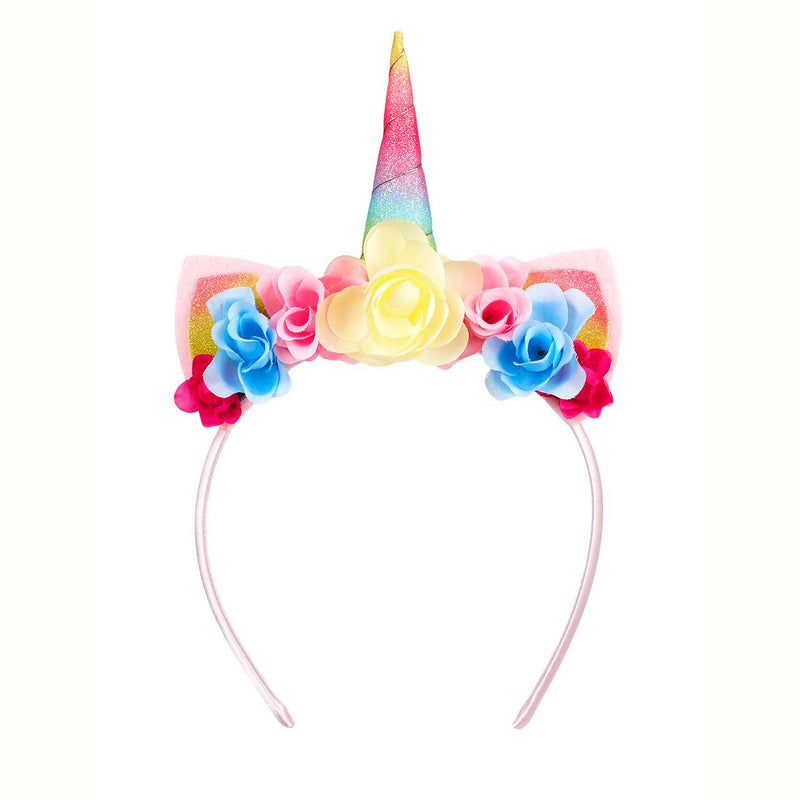 Floral Glitter Headband