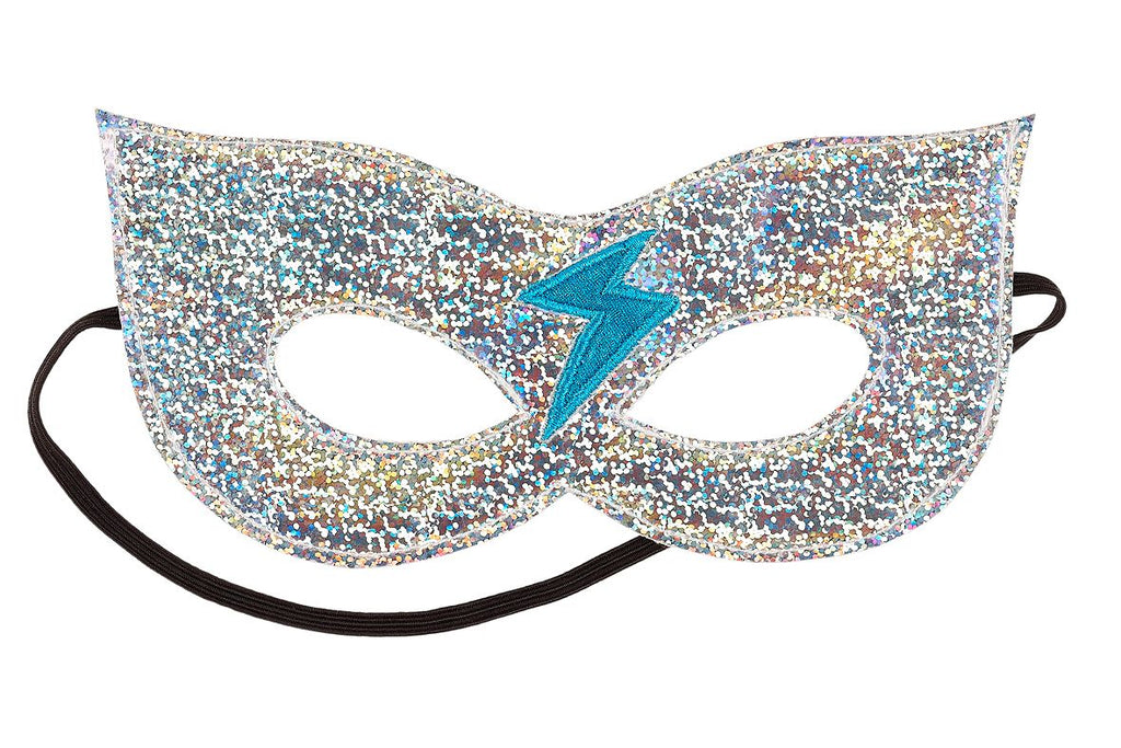 Superhero mask - silver