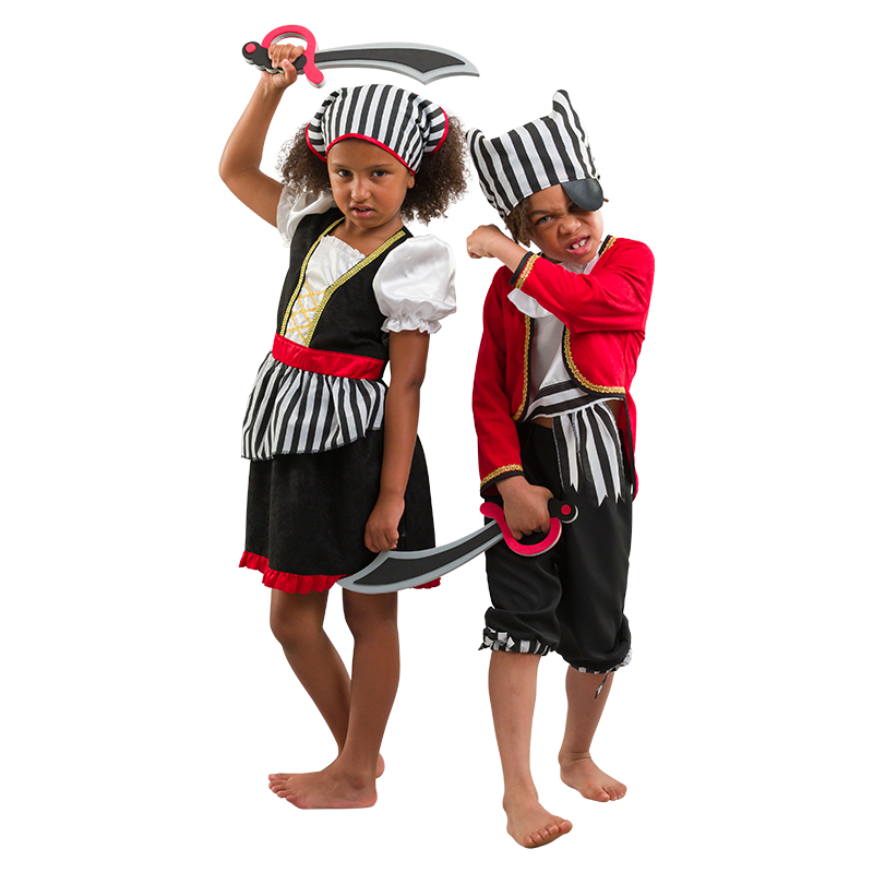 Pirate fancy dress girl online