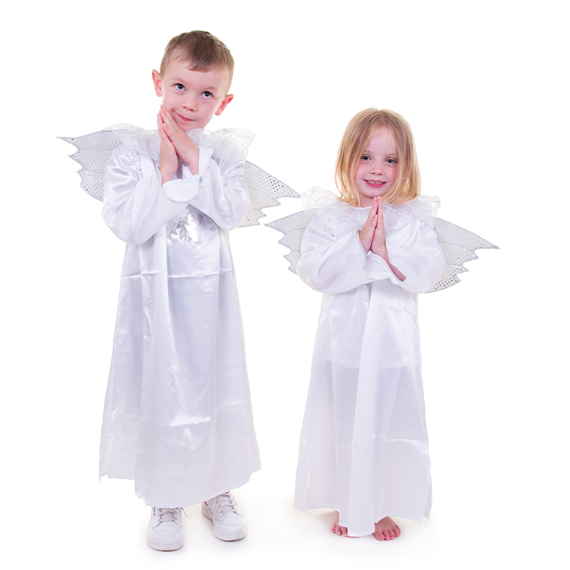 Children's Angel Nativity Dress Up Costume