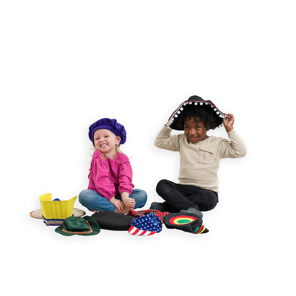 Children's Around The World Hats- Set of 9
