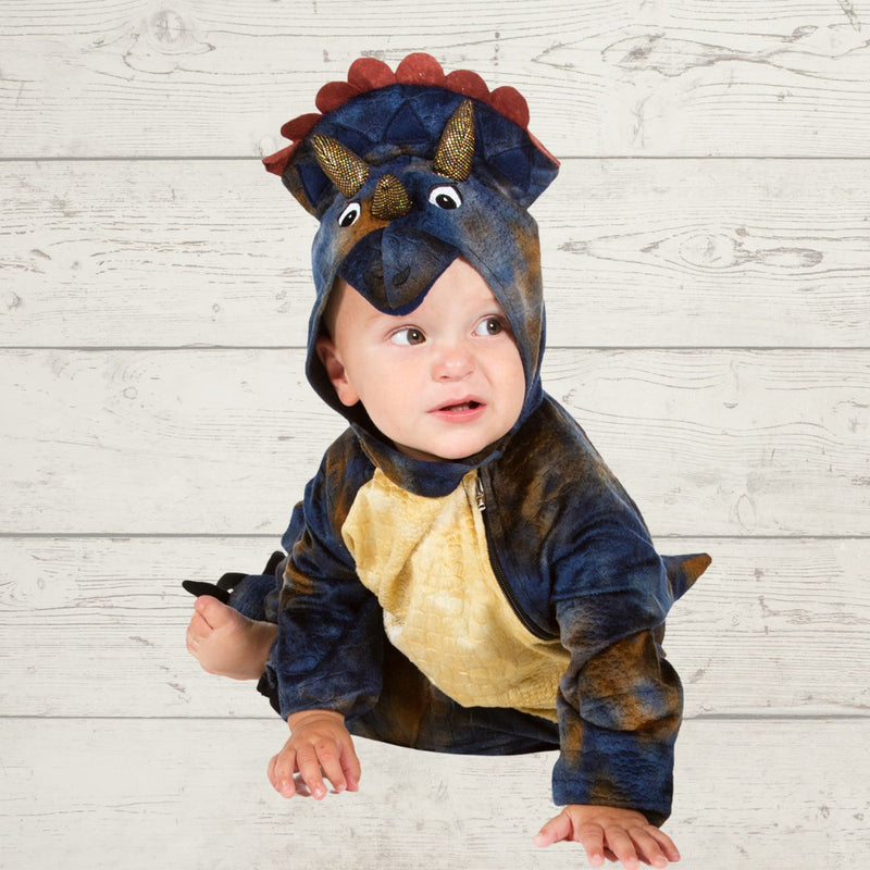 Baby and Toddler Triceratops Costume - Natural History Museum