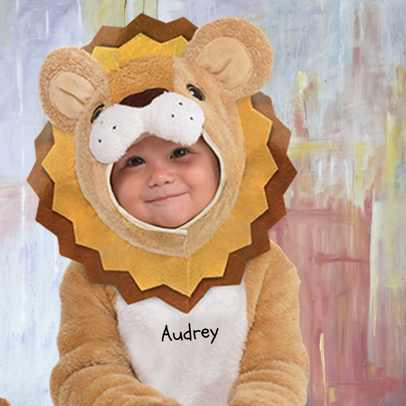 Personalised Baby Lion Costume- Little Roar