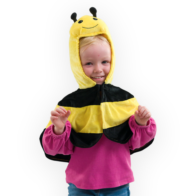 Bumble Bee Cape- Toddler