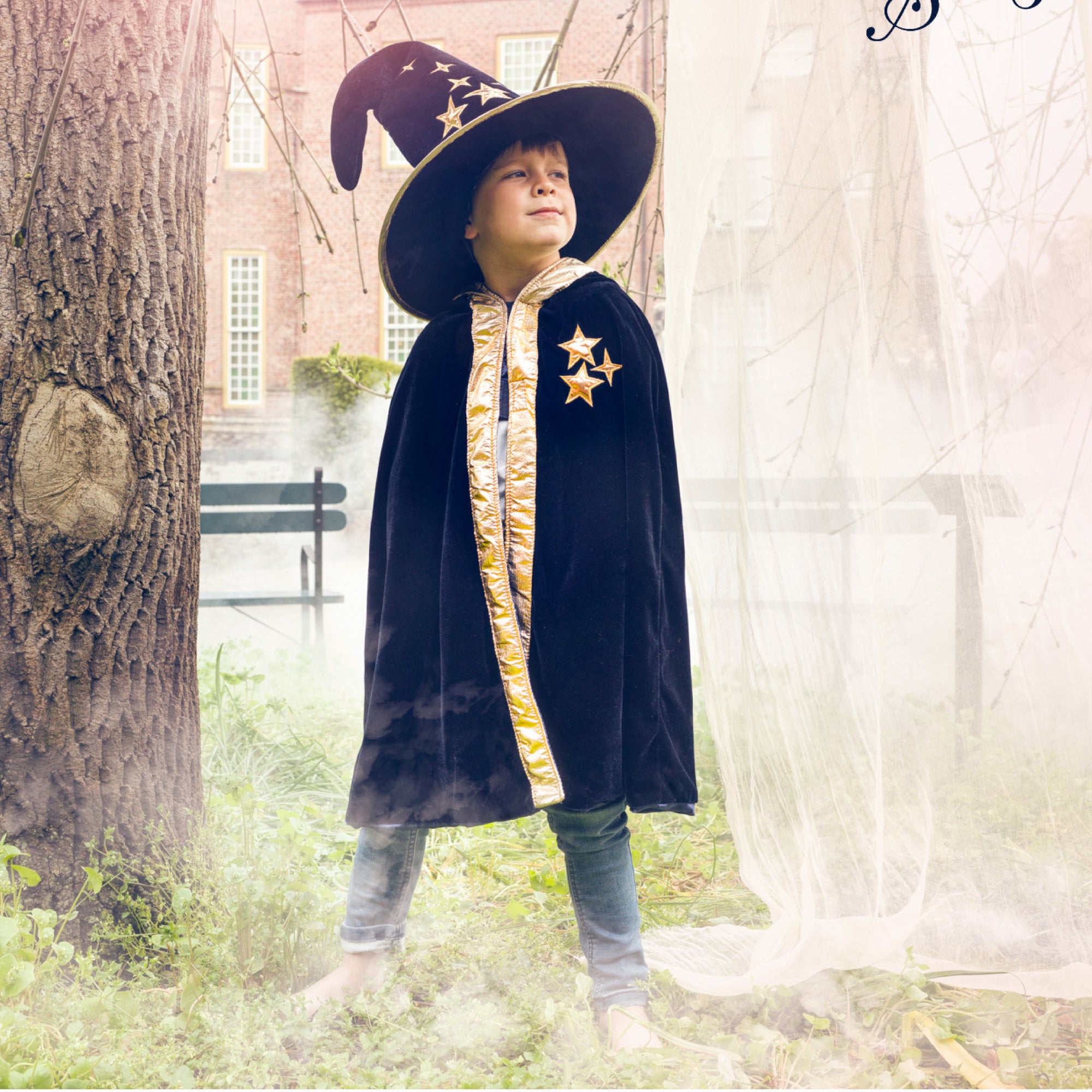 Children's Velvet Wizard Cape - Time to Dress Up