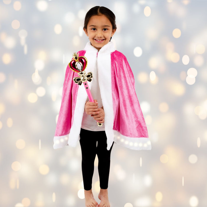 Light up Fairytale Cape -pink