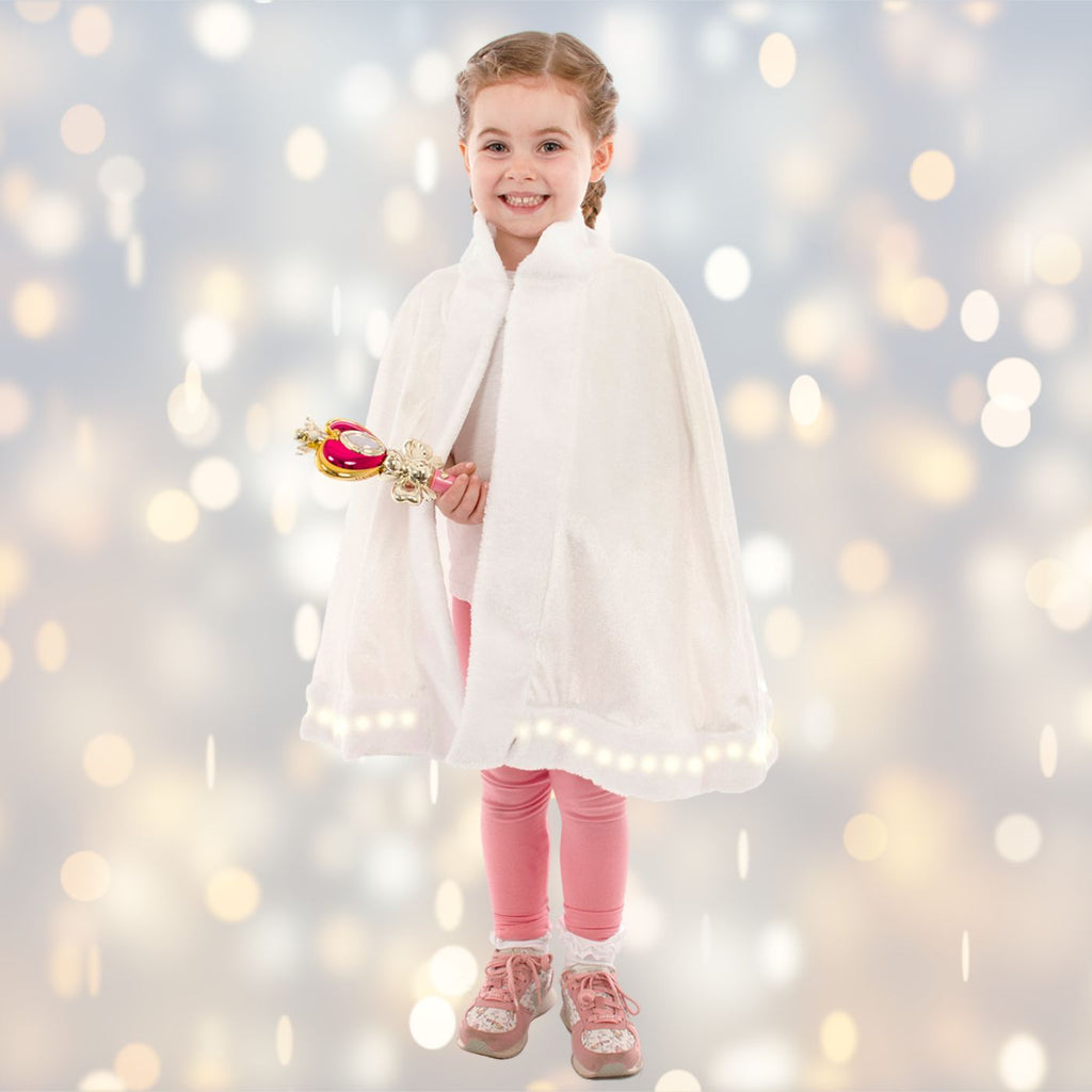 Light up Fairytale Cape -ivory