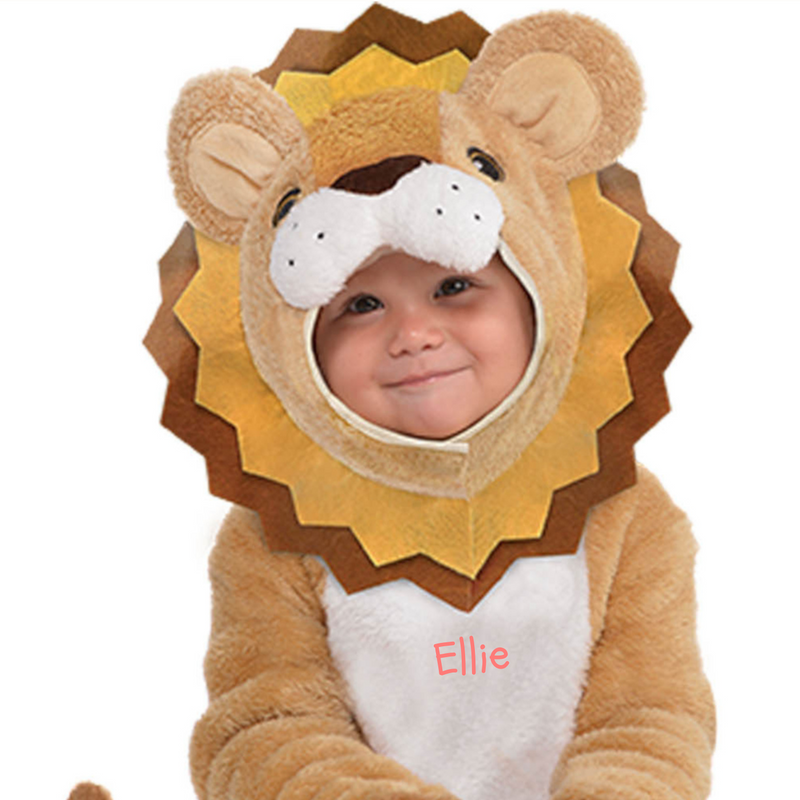 Personalised Baby Lion Costume- Little Roar