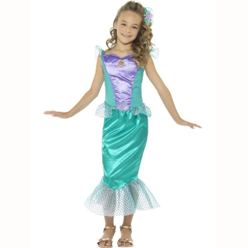 Child's lilac and turquoise mermaid costume. Ariel costume - The Little Mermaid