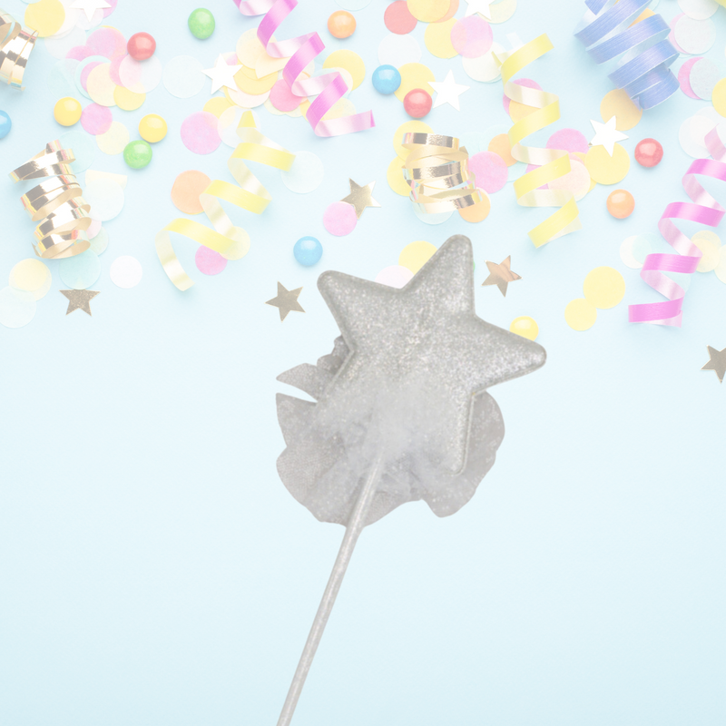 Silver Star Fairy Wand