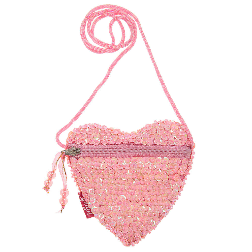 BY FAR Dulce Pink Sequins Bag | Shopbop