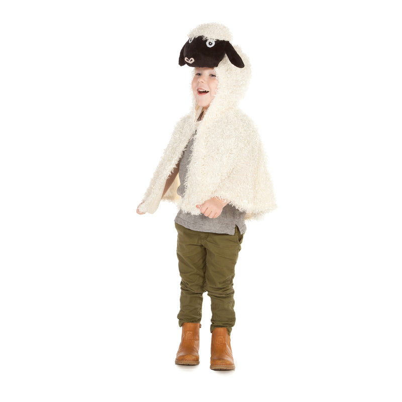 Children's Sheep Dress Up Cape, Sheep Costume, Children's Costume - Pretend to Bee -2