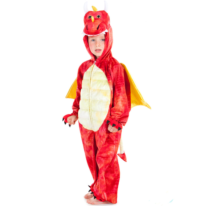 Children's Red Dragon  Costume , Dragon Costume, Children's Costume - Pretend to Bee, Ayshea Elliott - 3