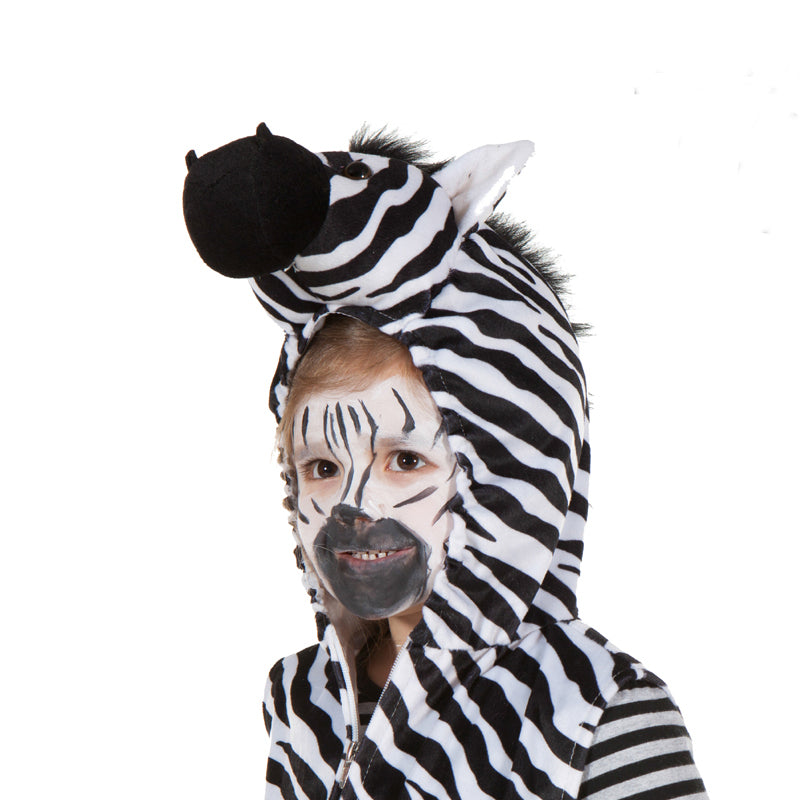 Children's Zebra Fancy Dress Zip Top , Children's Costume - Pretend to Bee