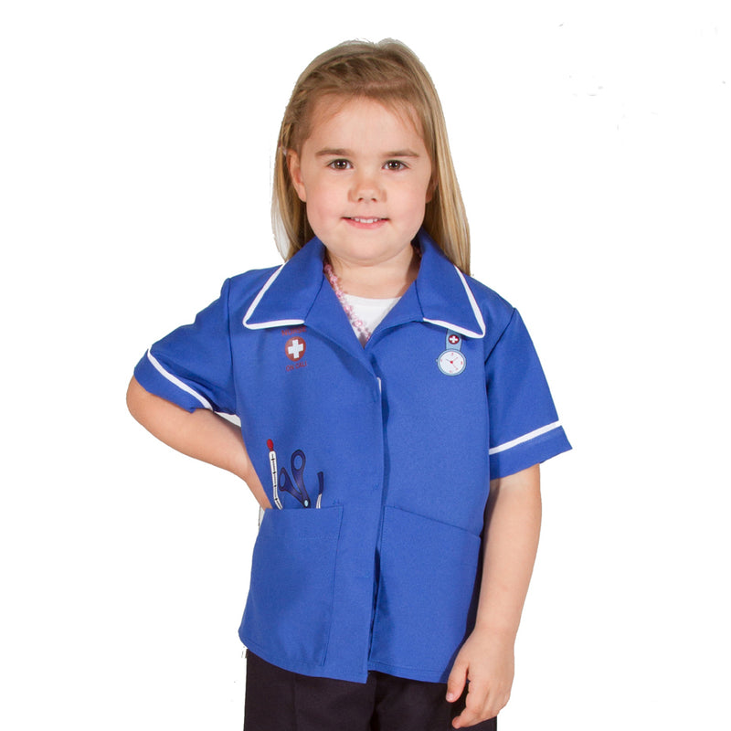 Children's Modern Nurse Costume- Kids Nurse Costume - Pretend to Bee -1