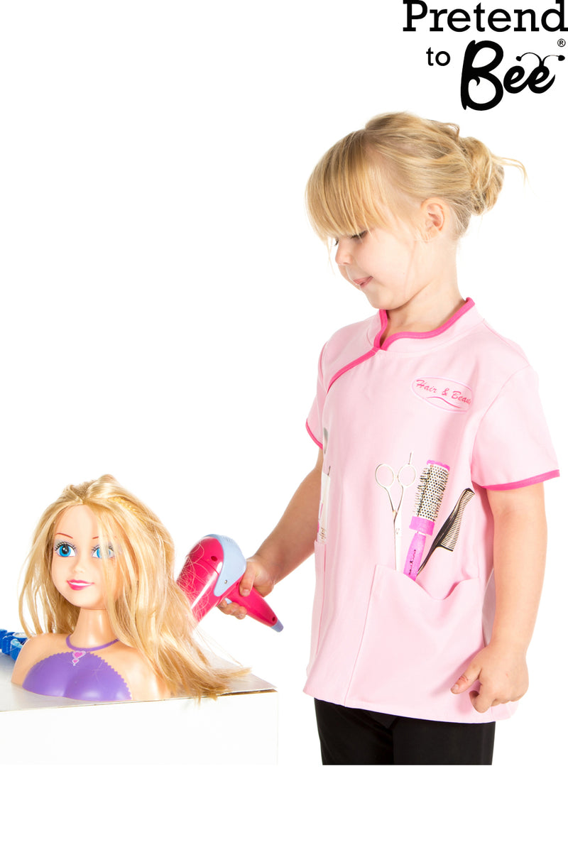 Children's Beautician and Hairdresser Costume- Time to Dress Up