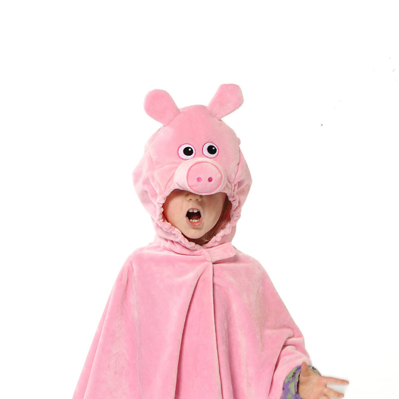 Children's Pig Fancy Dress Cape- Pig Costume -Children's Costumes- Pretend to Bee -3