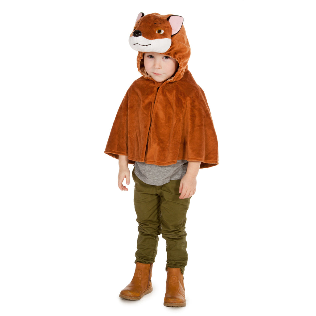 Children's Fox Fancy Dress Cape-Fox Costume - Children's Costume-Pretend to Bee 1