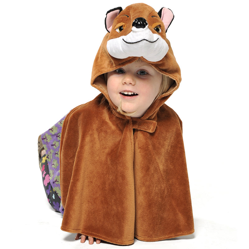 Children's Fox Fancy Dress Cape-Fox Costume - Children's Costume-Pretend to Bee 2