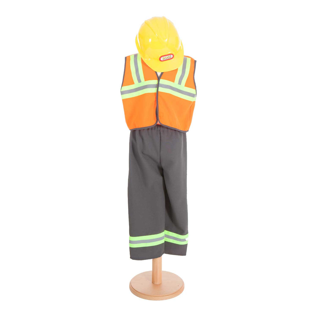 Children's Construction Worker Costume- Builder Costume -- Time to Dress Up- Pretend to Bee, Ayshea Elliott