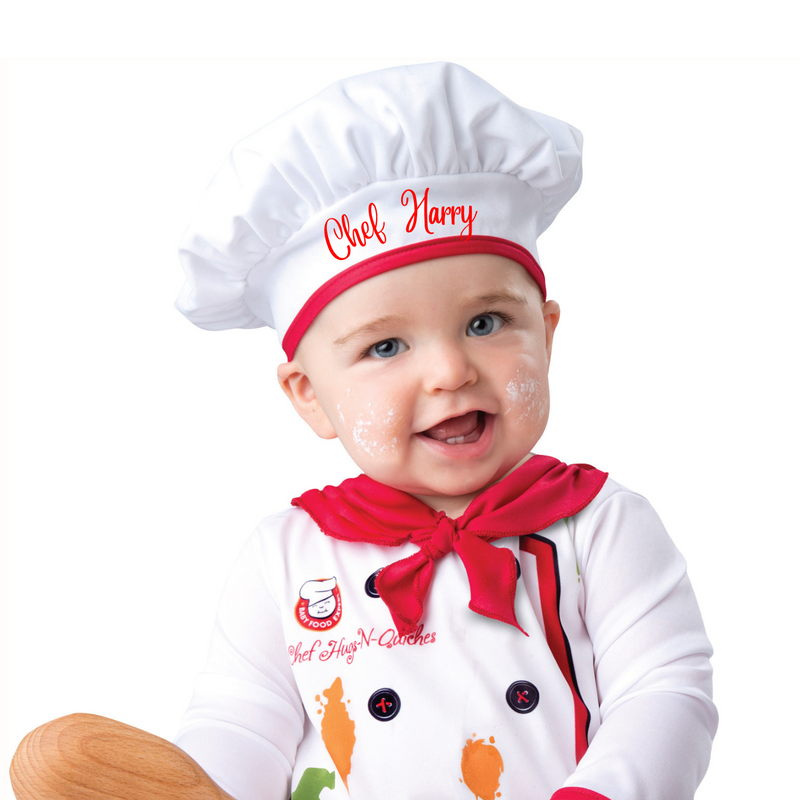 Baby chef outfit - personalised baby chef costume