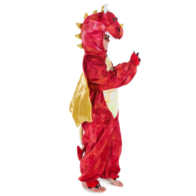 Children's Red Dragon  Costume , Dragon Costume, Children's Costume - Pretend to Bee, Ayshea Elliott - 5