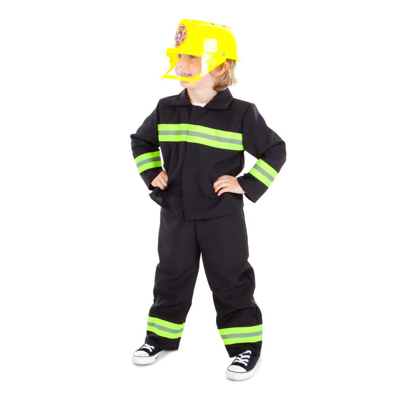 Children's Fire Fighter Costume - Children's Costume - Pretend to Bee –  Time to Dress Up