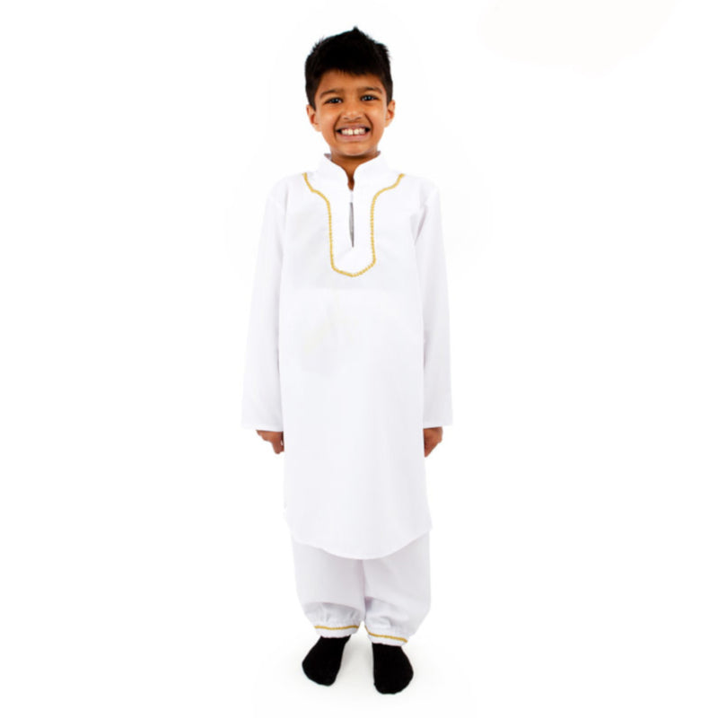Middle Eastern Boy Thobe and Headpiece Outfit