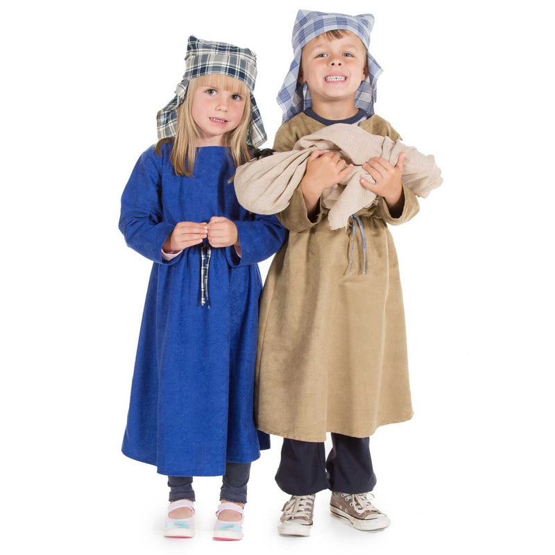 Children's Mary Nativity Dress Up Costume , Nativity Costume -Children's Costume - Time to Dress Up, Ayshea Elliott - 2