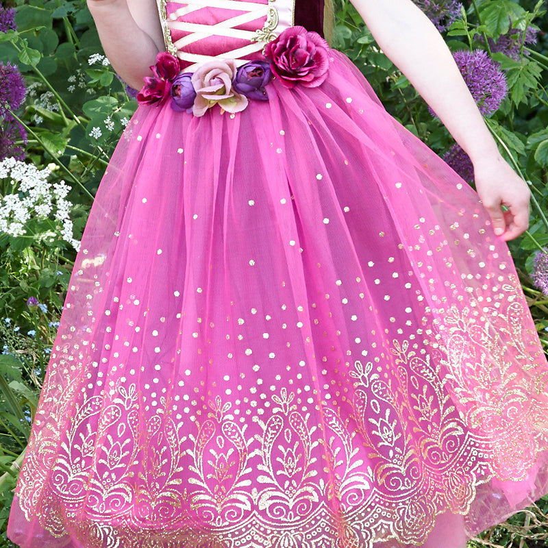 Plum Princess Dress , Children's Costume - Travis Designs