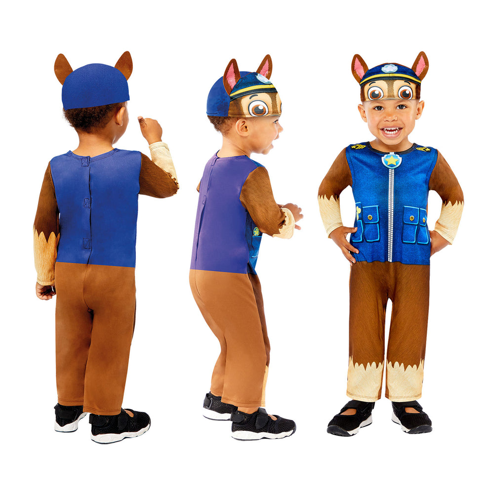 Paw Patrol Chase - Baby and Toddler Costume – Time to Dress Up