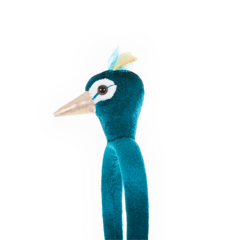 Children's Peacock Tutu Dress with Headband