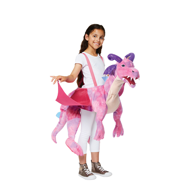 Ride on Pink Dragon - Ride on Dragon - Children's Costume - Time to Dress Up