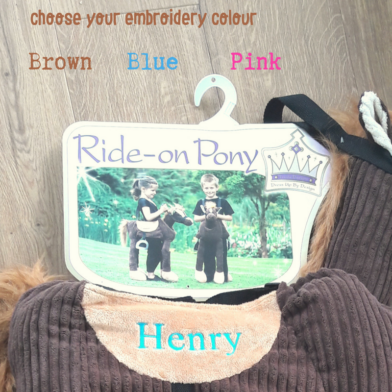 Children's Ride On Pony - Personalised