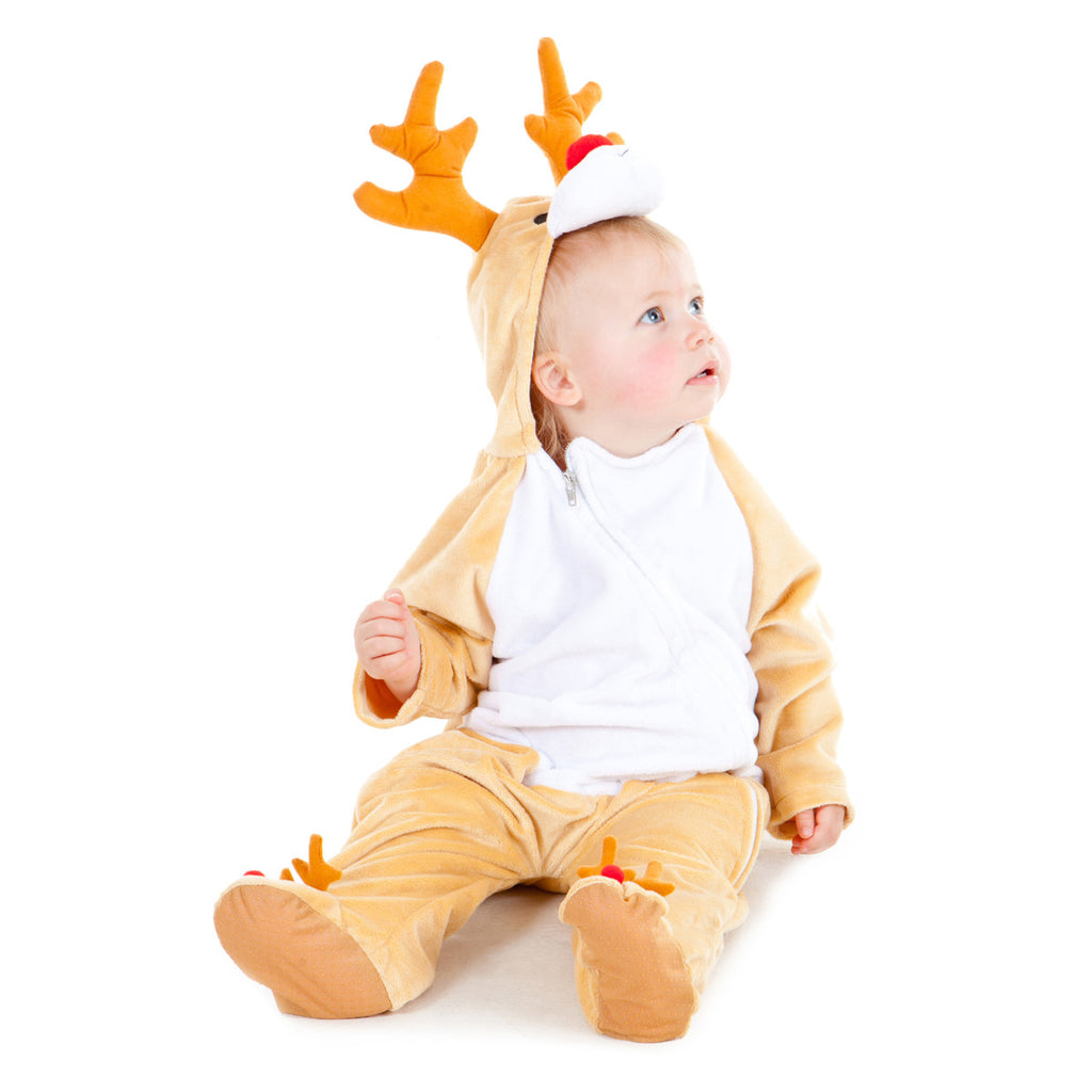 Rudolph Reindeer Fancy Dress Costume , Baby Costume
