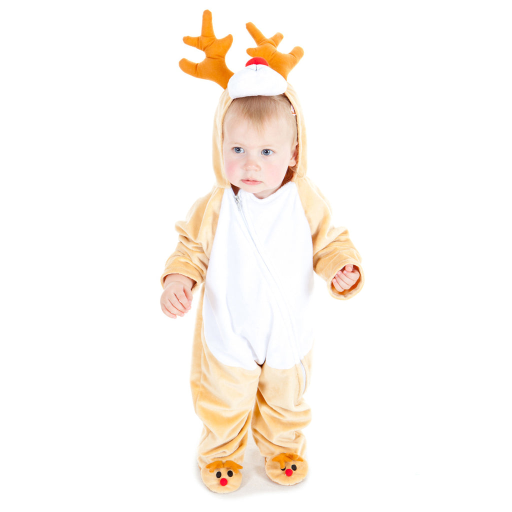Rudolph Reindeer Fancy Dress Costume , Baby Costume - Baby Costume, Ayshea Elliott - 1