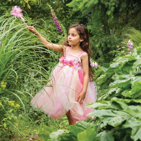 Girls Forest Fairy Dress - Pink and Purple – The Fairy Shop